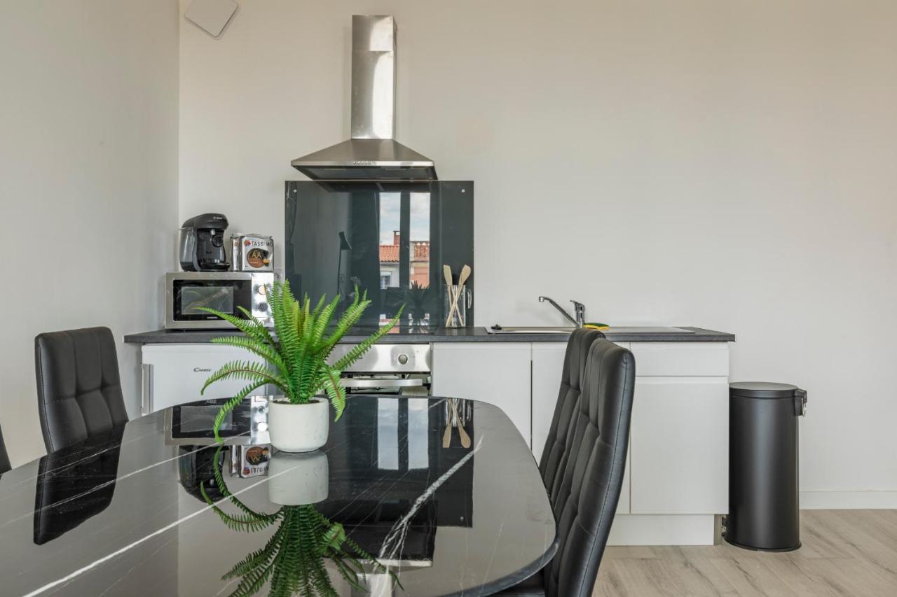 Le dallas - T2 moderne avec 1 chambre et 1 canapé lit Castelsarrasin Extérieur photo